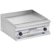 Double Electric Griddle - 60 cm - Smooth - 2 × 3.750 W