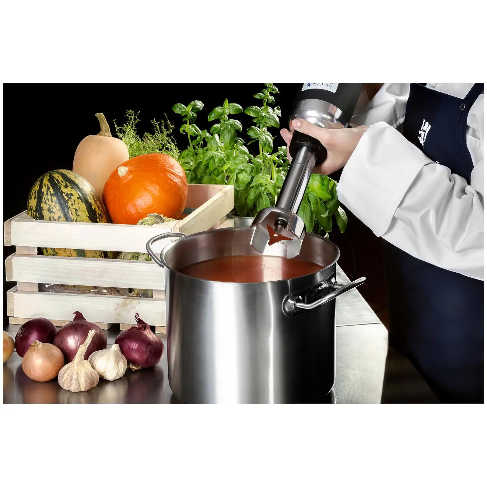 Tyčový mixér - 350 W - 250 mm - 18 000 ot/min (Rychlost otáček [ot/min]: 18 000)