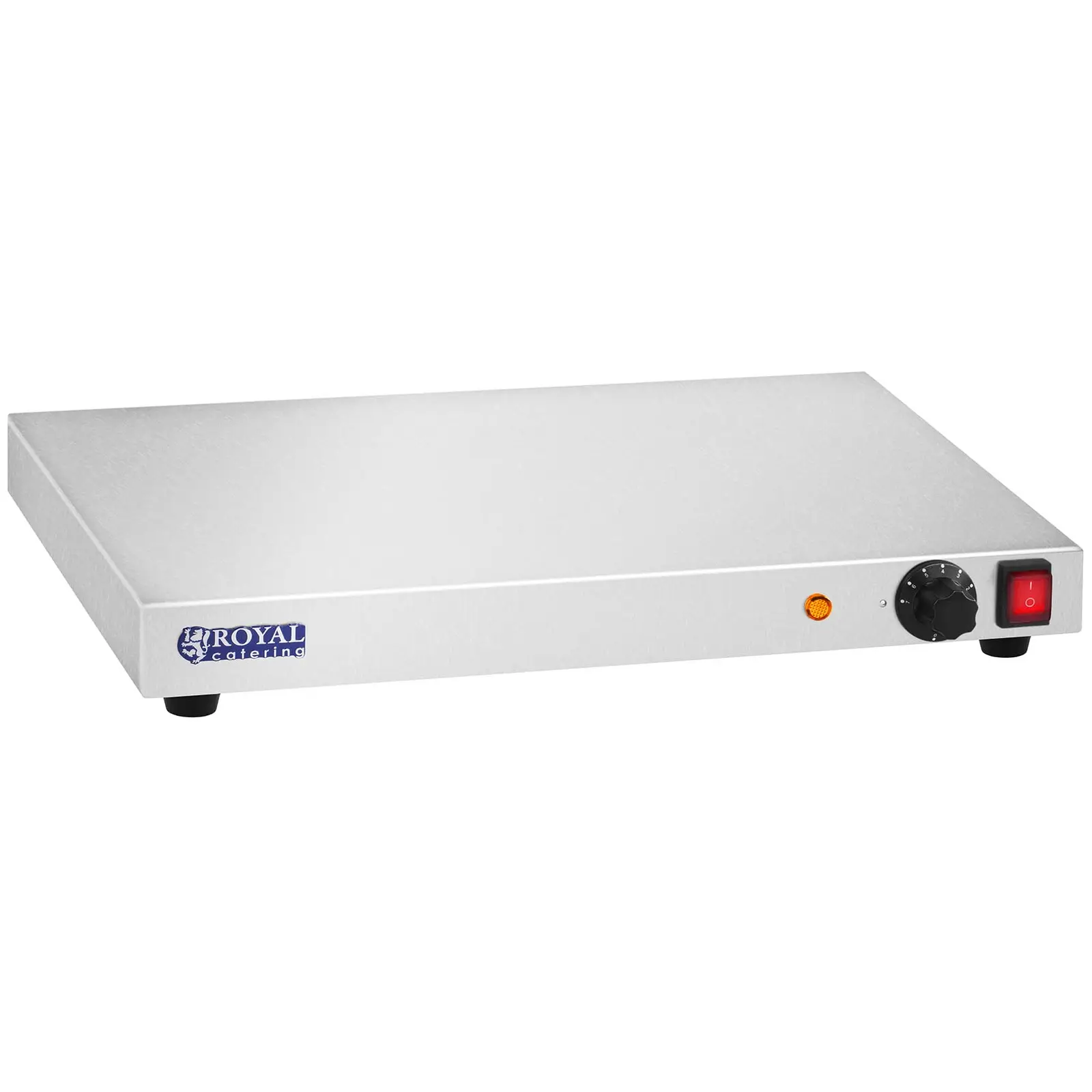 Chauffe-plat en inox - 250 W - Acier inoxydable - 50 cm