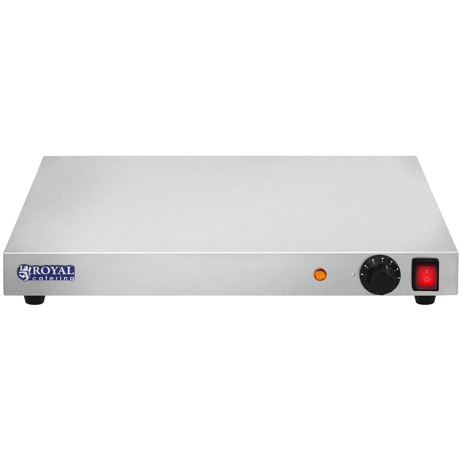 Warmhalteplatte - 250 W - Edelstahl - 50 cm (Halogenlampe: Nein)