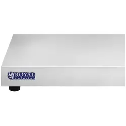 Warming tray - 250W - Stainless steel - 50cm
