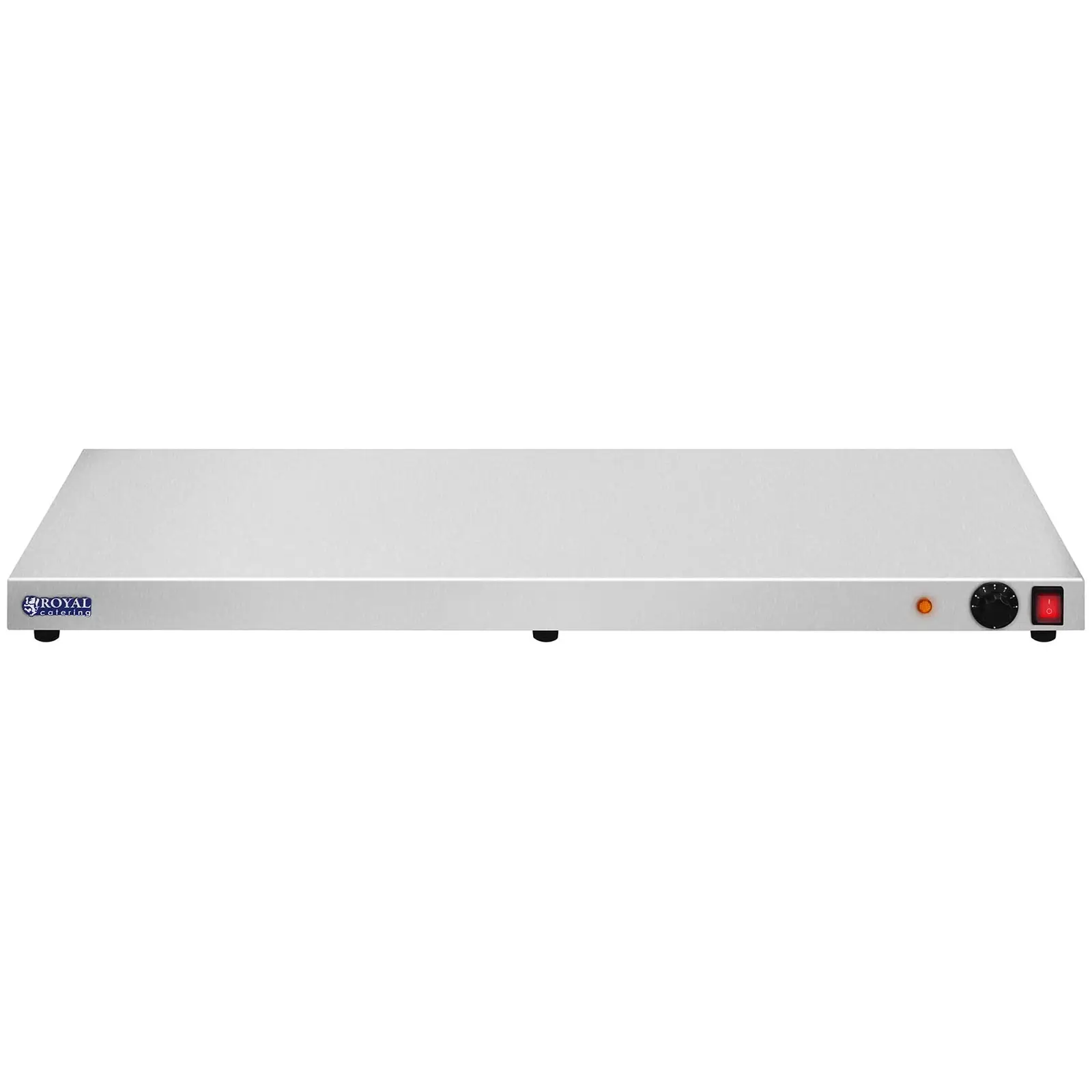 Ohřevná deska-600 W-ušlechtilá ocel-100 cm (Halogenová lampa: Ne)
