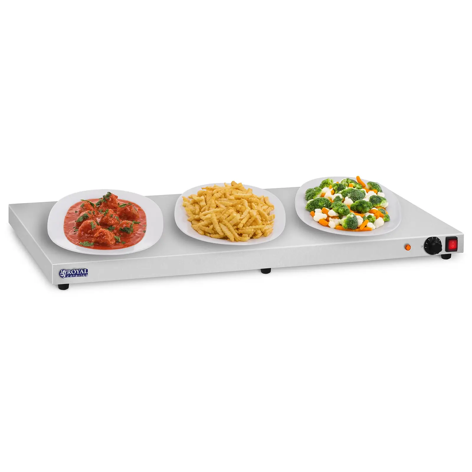 Stainless Steel Hot Tray - 600 Watts - 100 cm