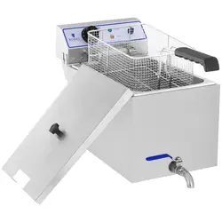 Friggitrice elettrica - 1 x 17 litri - Ideale per il pesce
