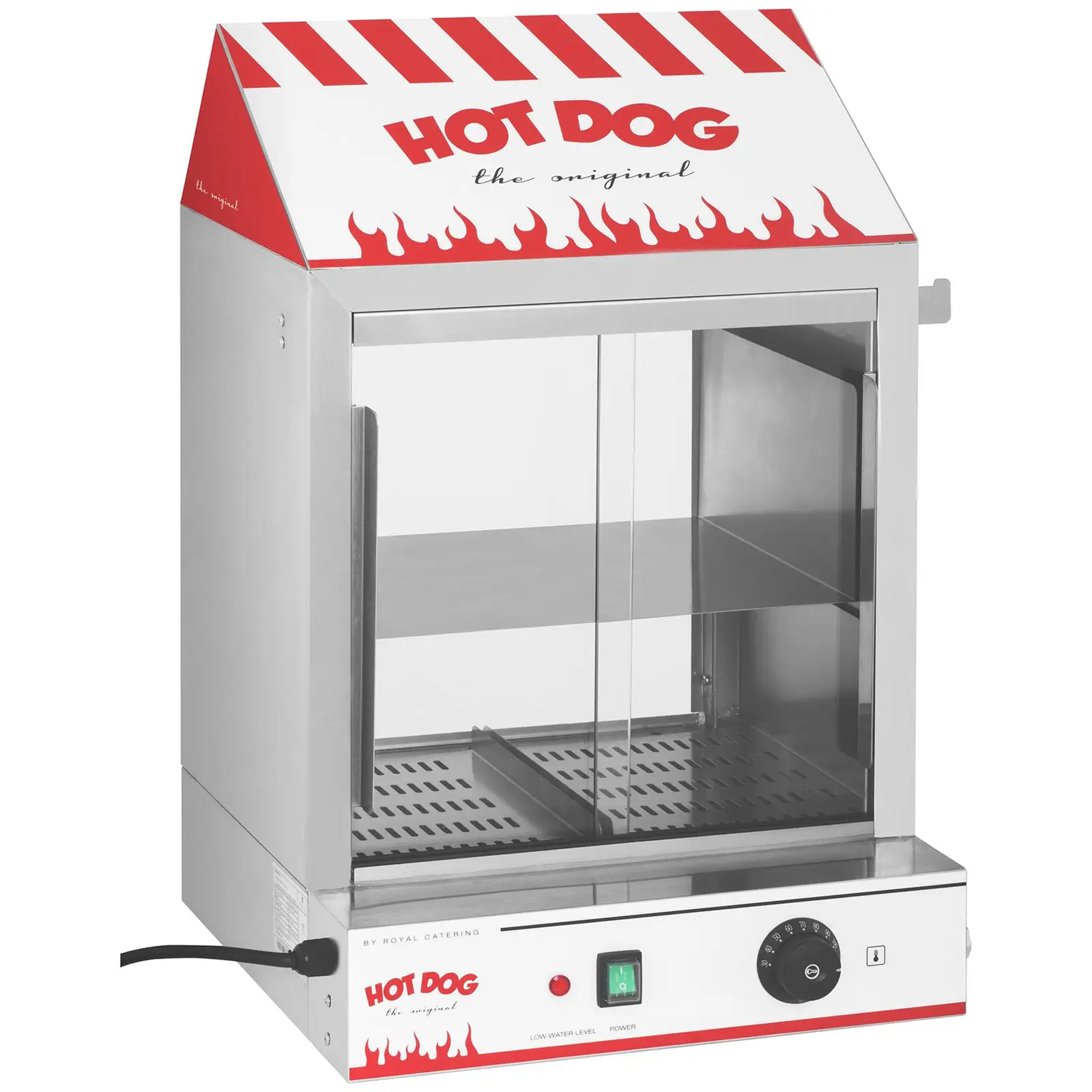 B-varer Hotdog-dampkoker - 2000 W