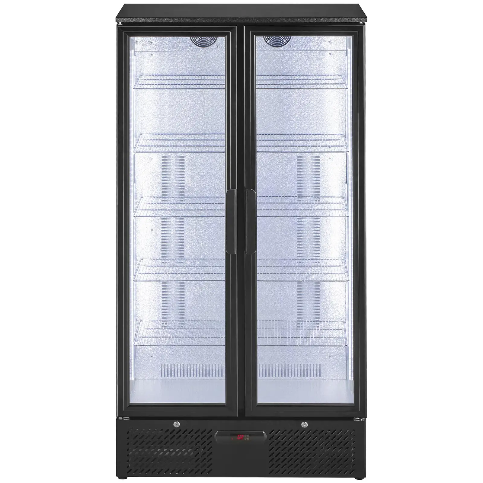 Chladnička - 458 litrů - matně černý design