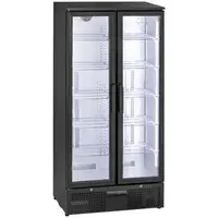 Vetrina frigo per bibite - 458 litri - Design nero opaco elegante