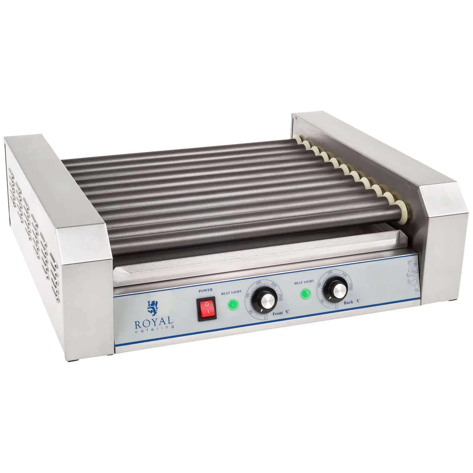 Grill rolkowy - 11 rolek - teflon