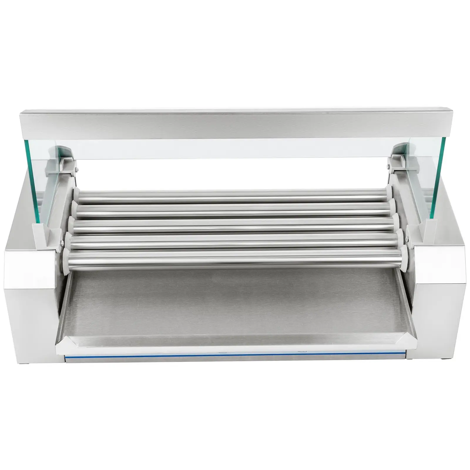 Hot Dog Grill - 5 rollers - stainless steel