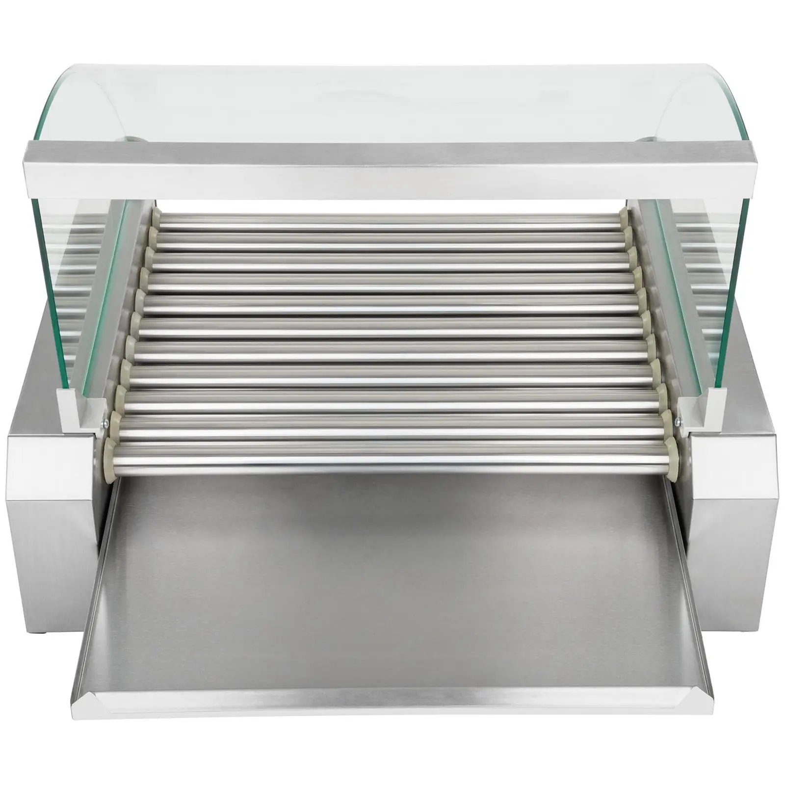 Hot Dog Grill - 11 rollers - stainless steel