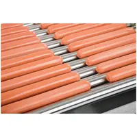 Hot Dog sütő - 11 görgővel - rozsdamentes acélból  