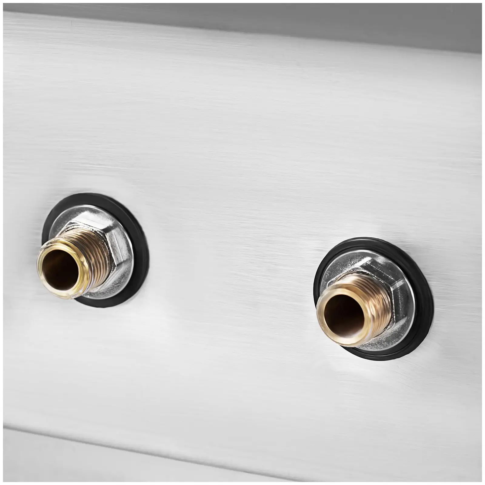 Evier en inox - avec armature (Couleur(s): Argenté)