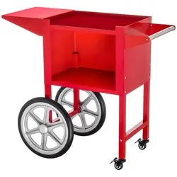Spragėsių gaminimo aparatas su vežimėliu - raudonas