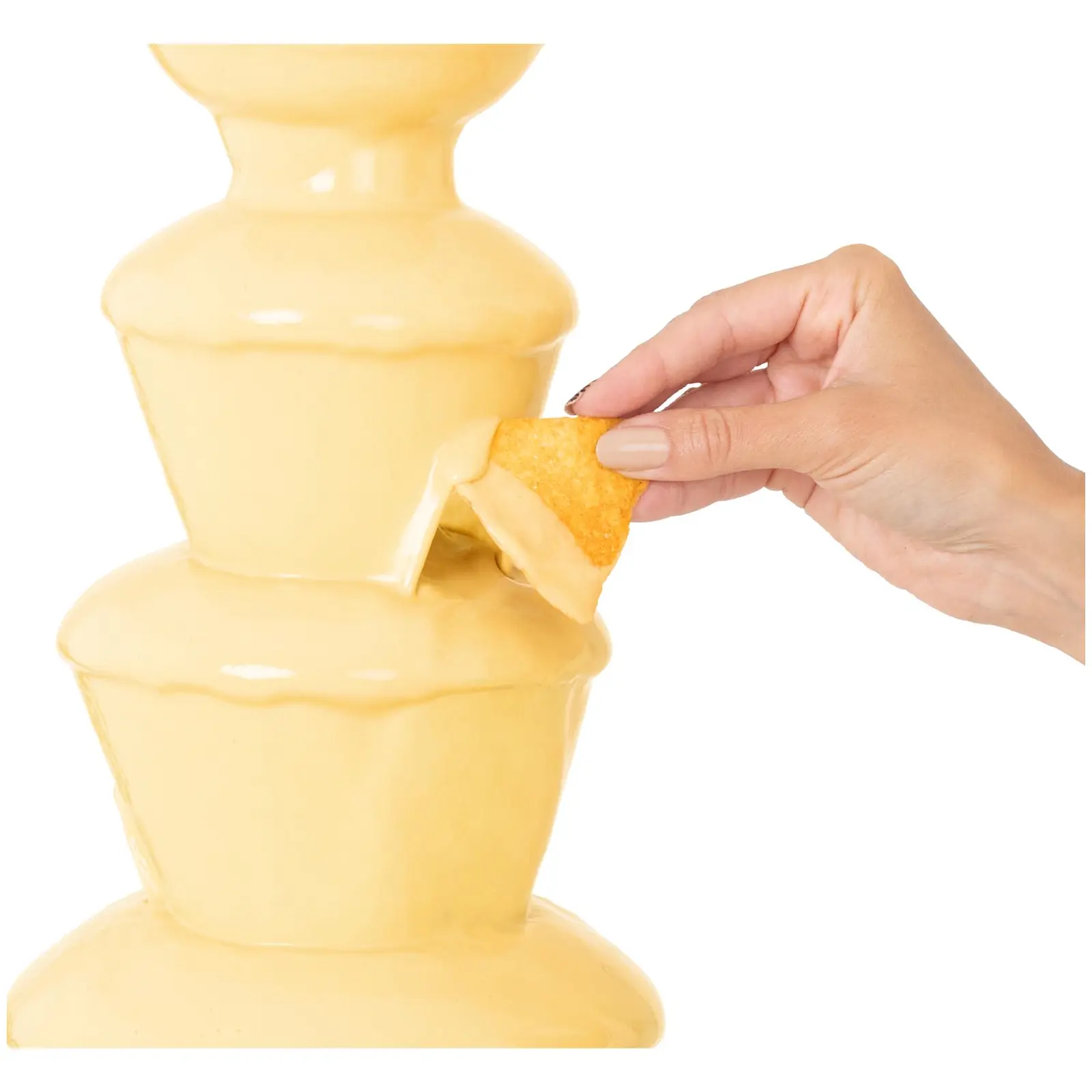 Fontaine à chocolat - 5 étages - 6 kg (Dimensions (LxlxH): 33 x 33 x 71.6 cm)