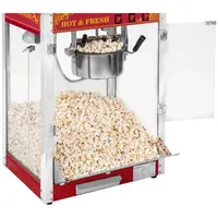 Macchina per popcorn rossa - design americano