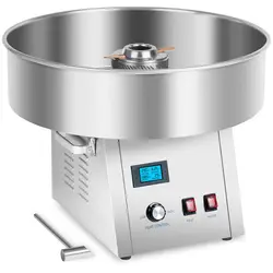 Candy Floss Machine - 62 cm - stainless steel - shock absorber