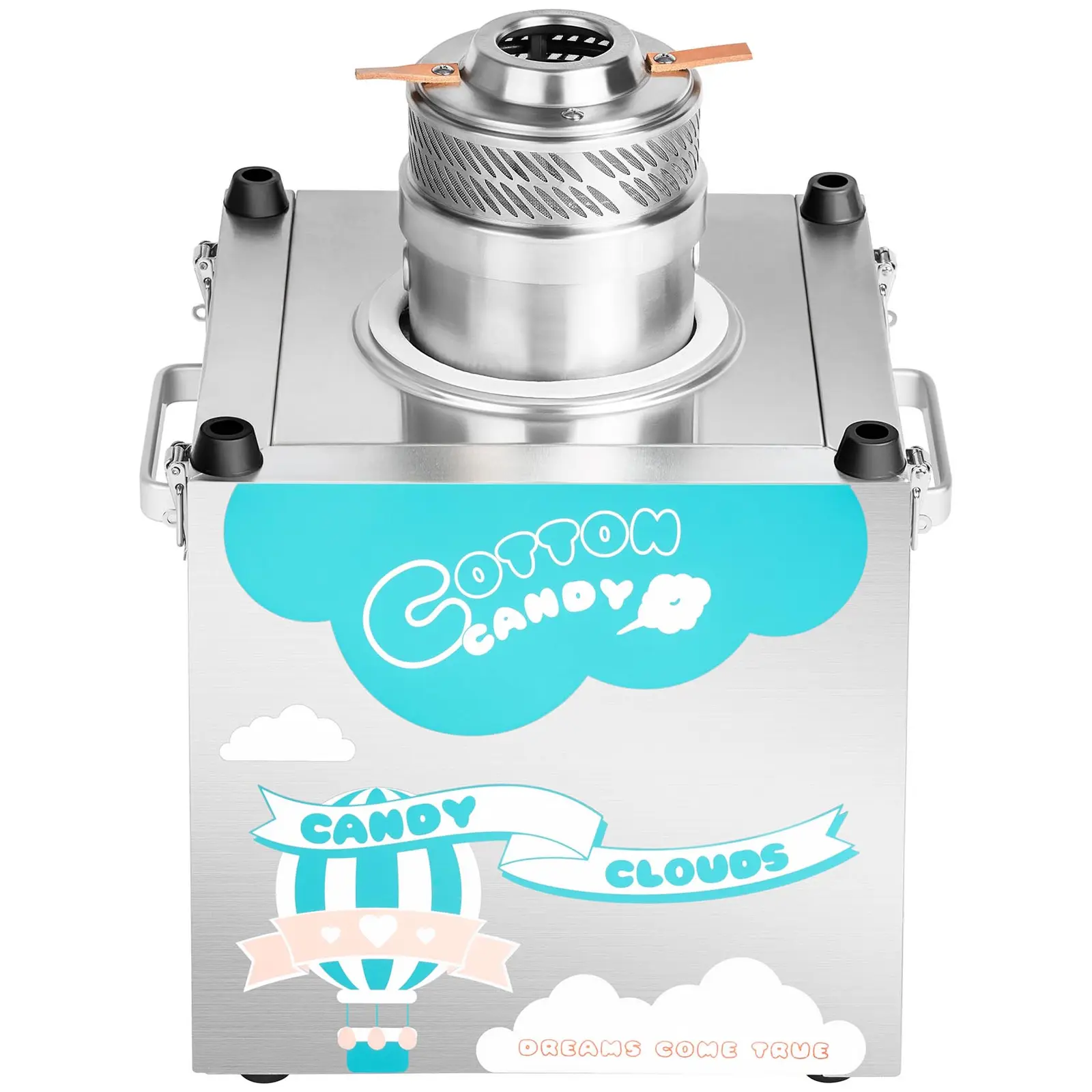 Factory second Candy Floss Machine - 62 cm - stainless steel - shock absorber