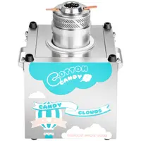 Brugt Candyfloss-maskine - 62 cm - rustfrit stål - vibrationsdæmpet