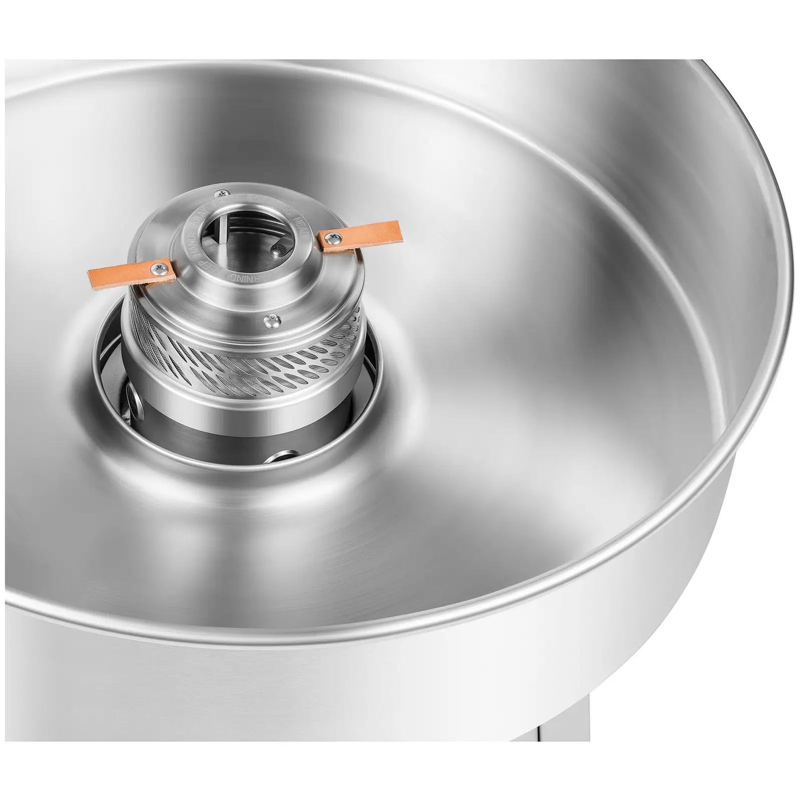 Stroj na cukrovou vatu - 62 cm - 1500 W - ušlechtilá ocel - stříbrná - Royal Catering (Ochranný kryt: Ne)