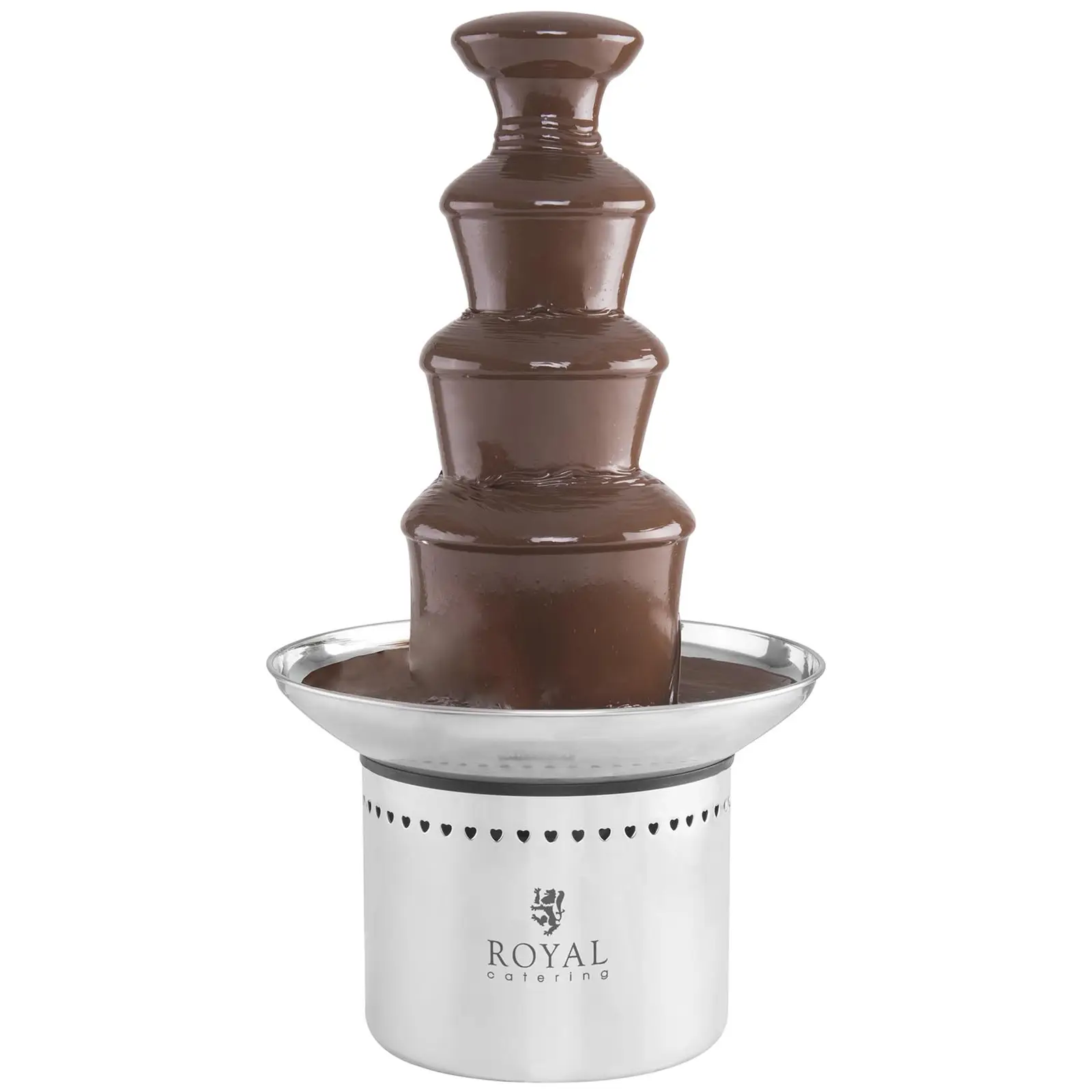 Levně Čokoládová fontána 4 patra 6 kg - Čokoládové fontány Royal Catering