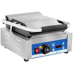 Contactgrill - geribbeld- timer - 1.800 w