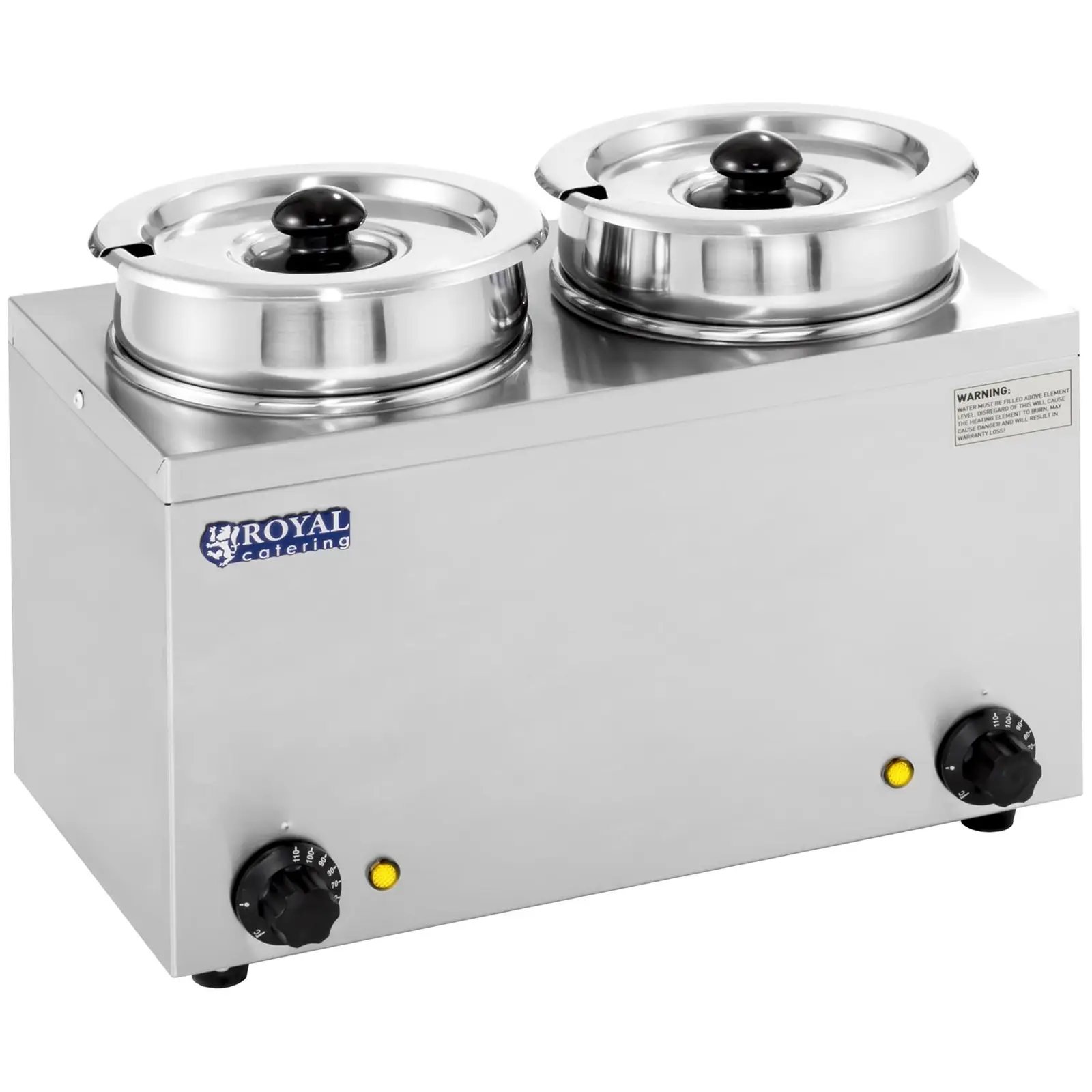 Distributeur de soupe - 2 x 2,75 litres - 300 W