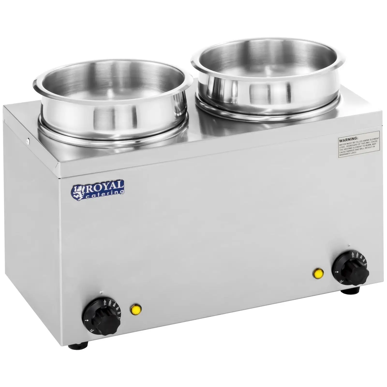 Polévková stanice - 2 x 2,75 litru - 300 W (Kryt: Ano)