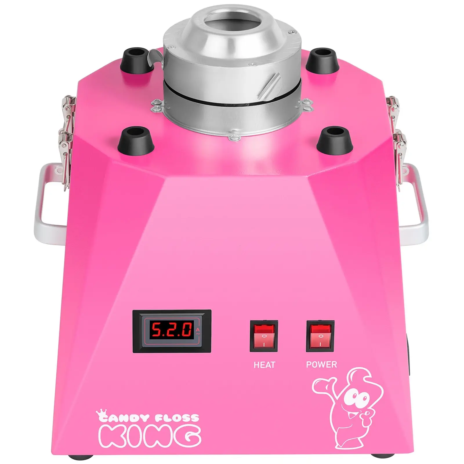 Zuckerwattemaschine - 52 cm - pink - 2