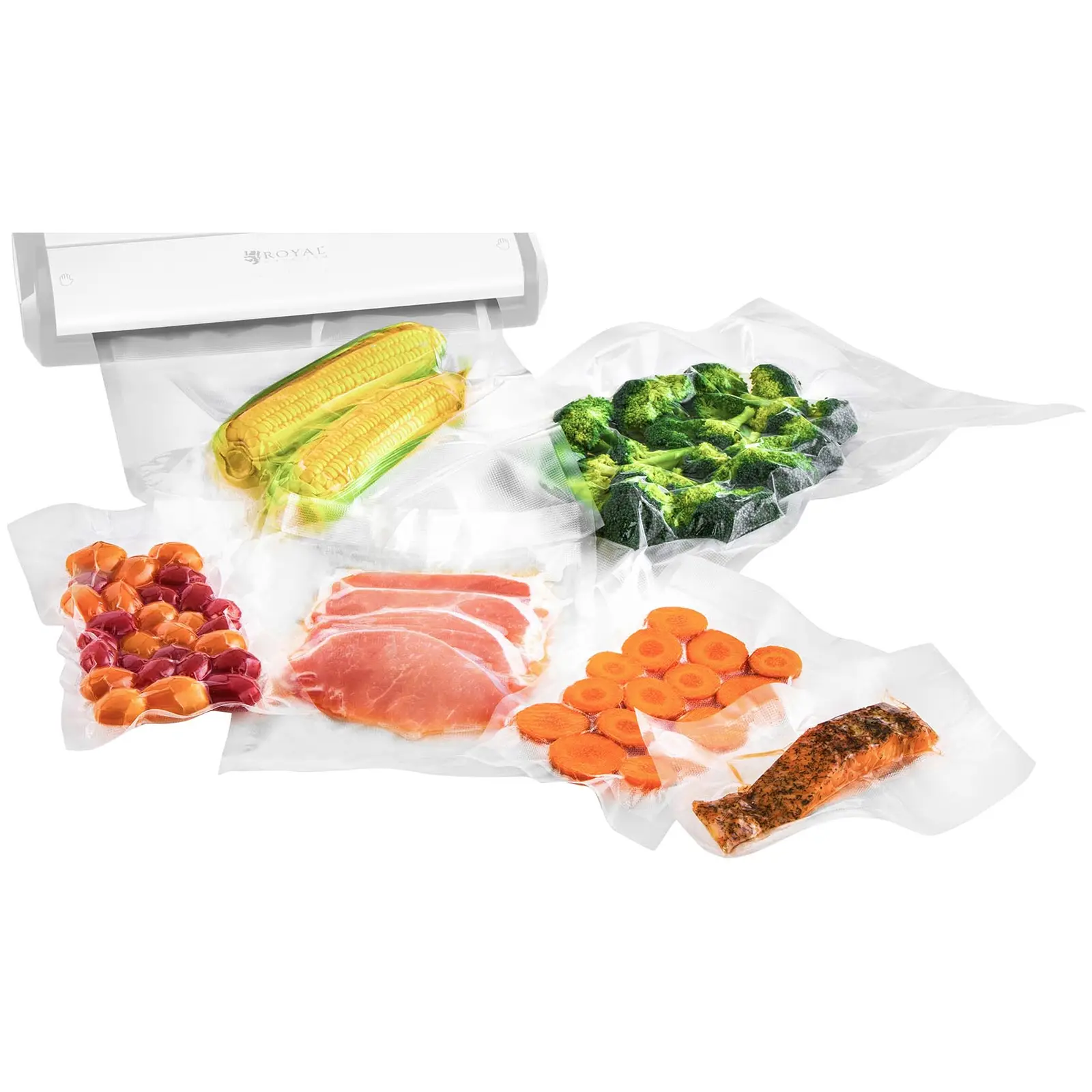 Sac sous vide alimentaire - 8 Rouleaux - 48 m - 20 cm