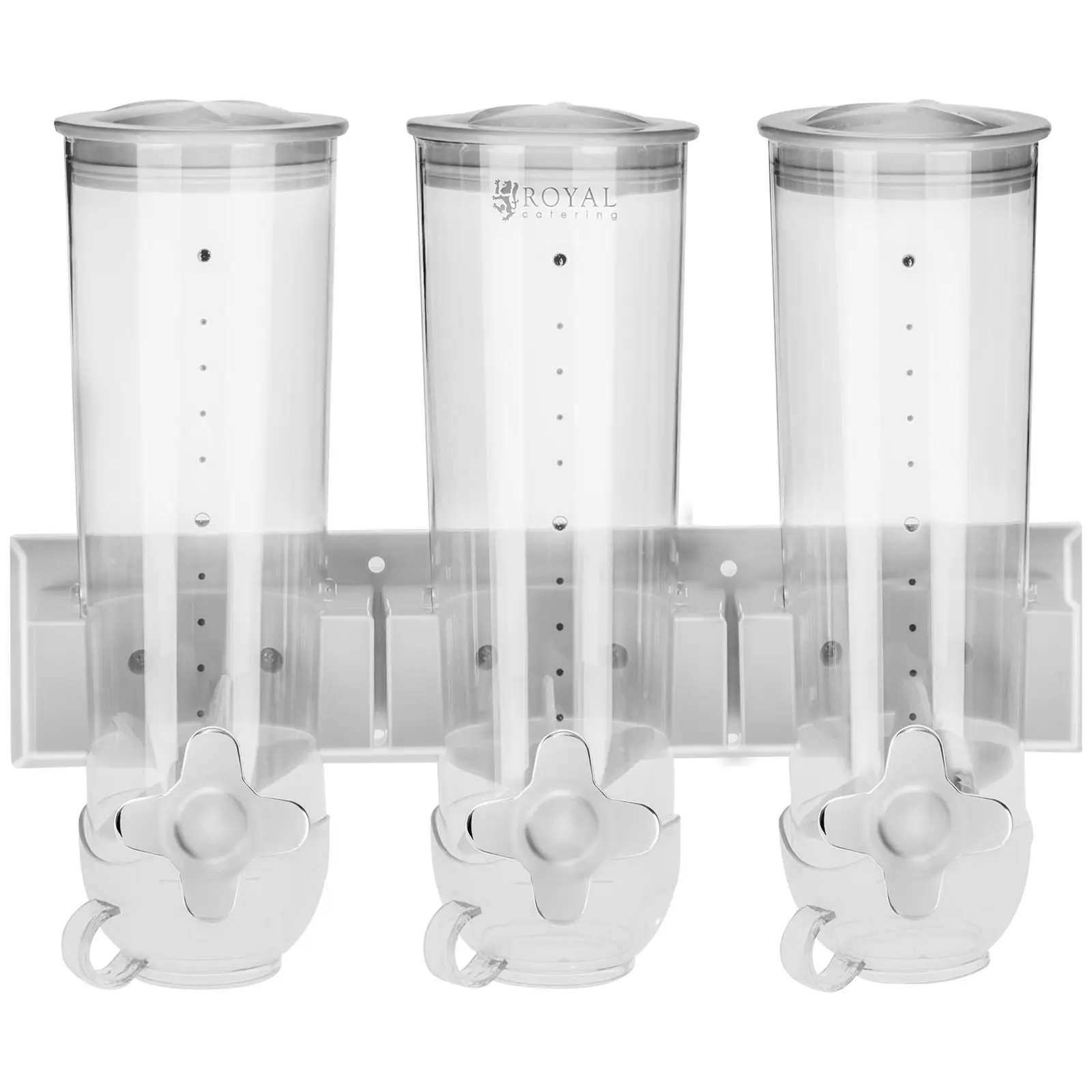 Dispenser per cereali triplo - 4,5 Litri