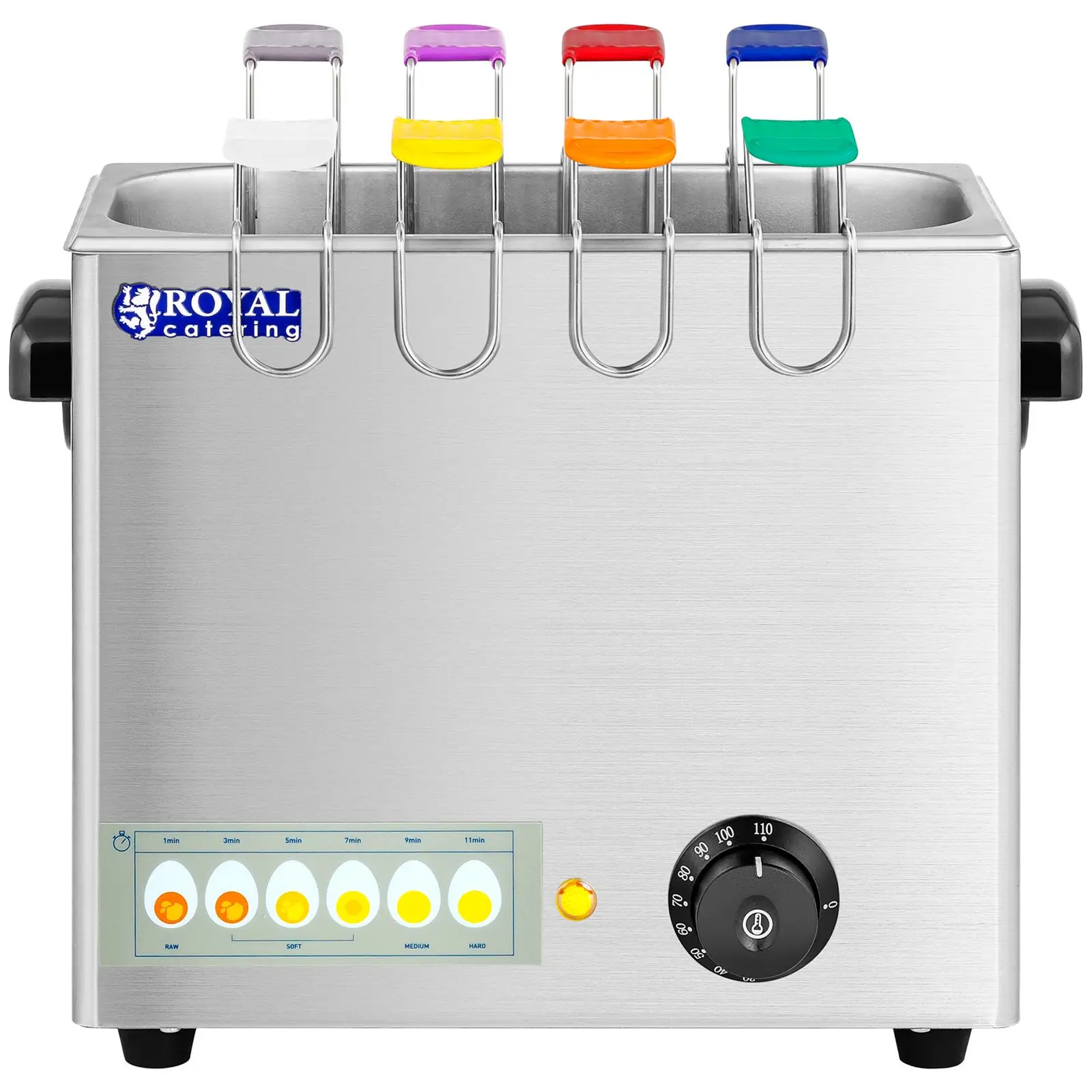 Cuiseur à œufs professionnel - 8 œufs (Capacité du récipient: 8 l)