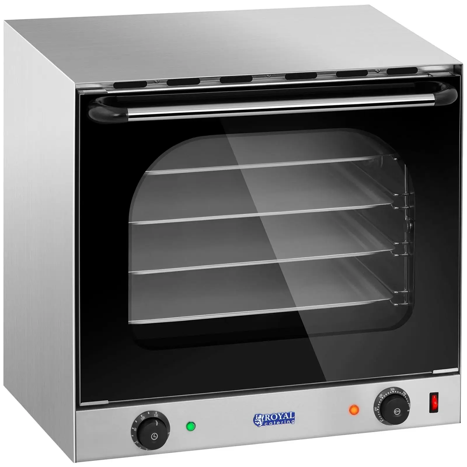 Forno a convezione professionale - timer - 4 teglie incluse