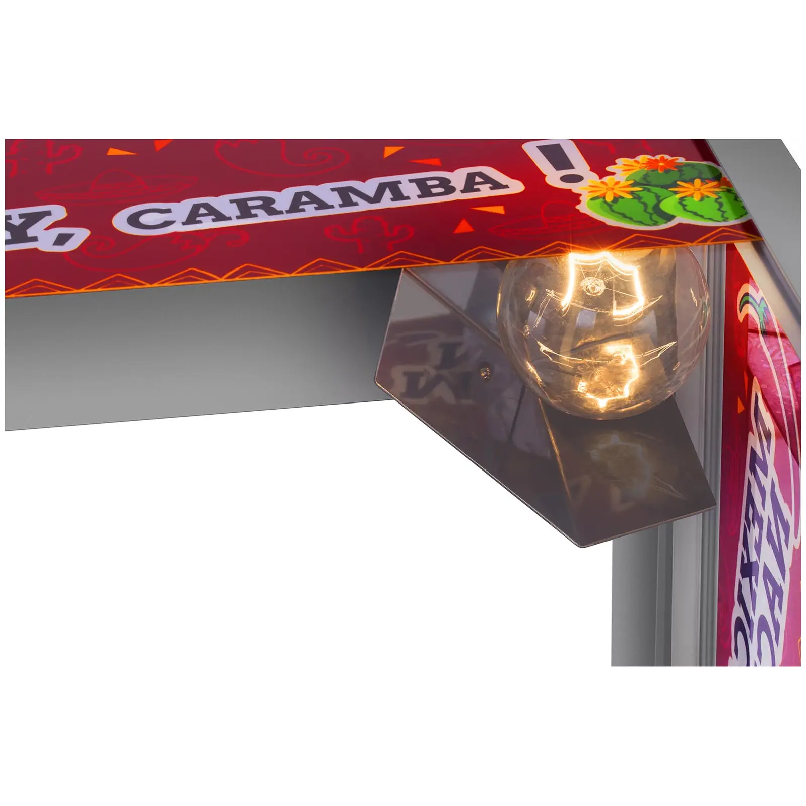 Nachos zásobník-ohřívač - 160 W (Osvětlení: Ano)