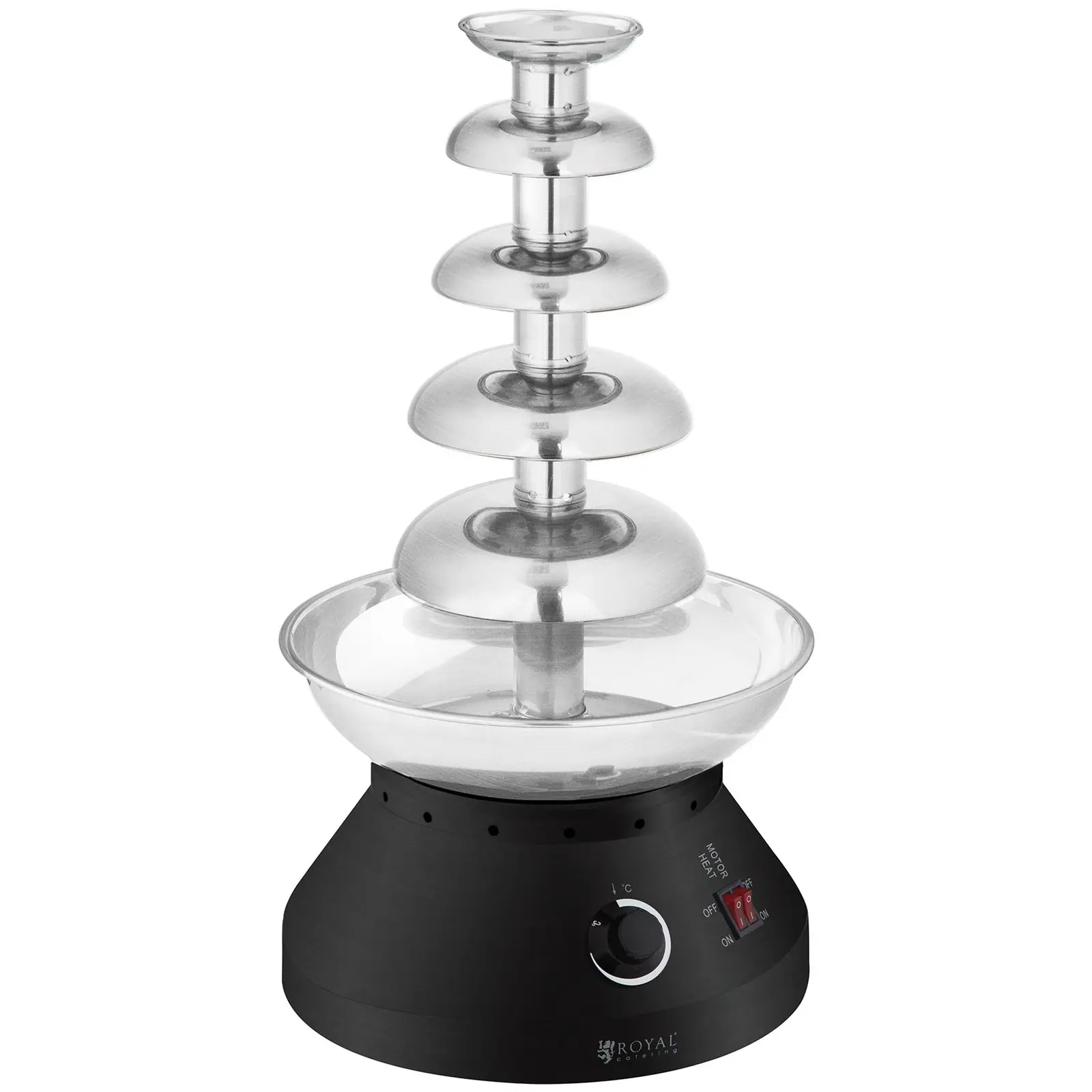Fontaine à chocolat - 5 étages - 4 L (Bruit émis: 40 dB)