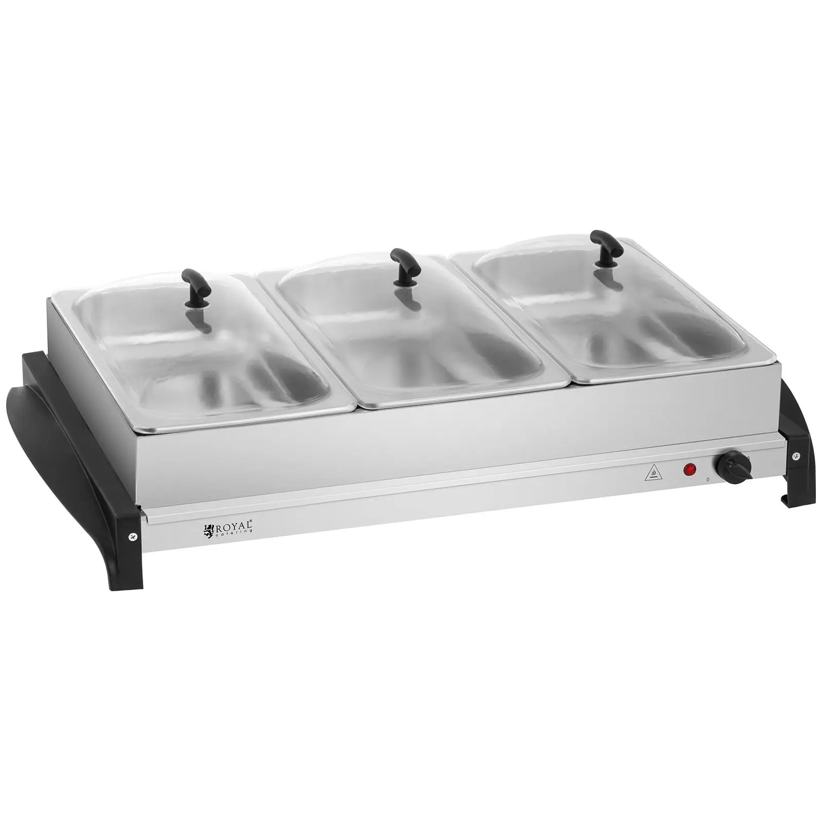 Buffet de aquecimento - 3 cubas de 2 litros - 400 W