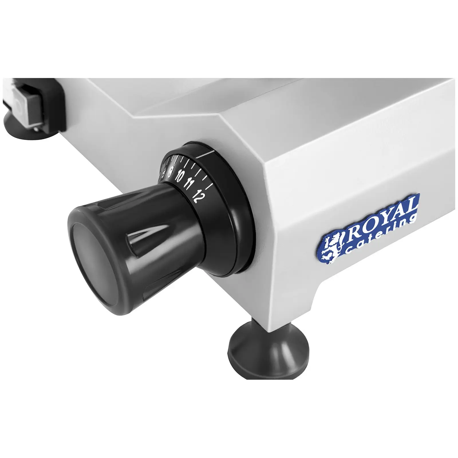 Trancheuse à jambon - 250 mm - jusqu'à 12 mm - 150 W (Puissance [W]: 150)