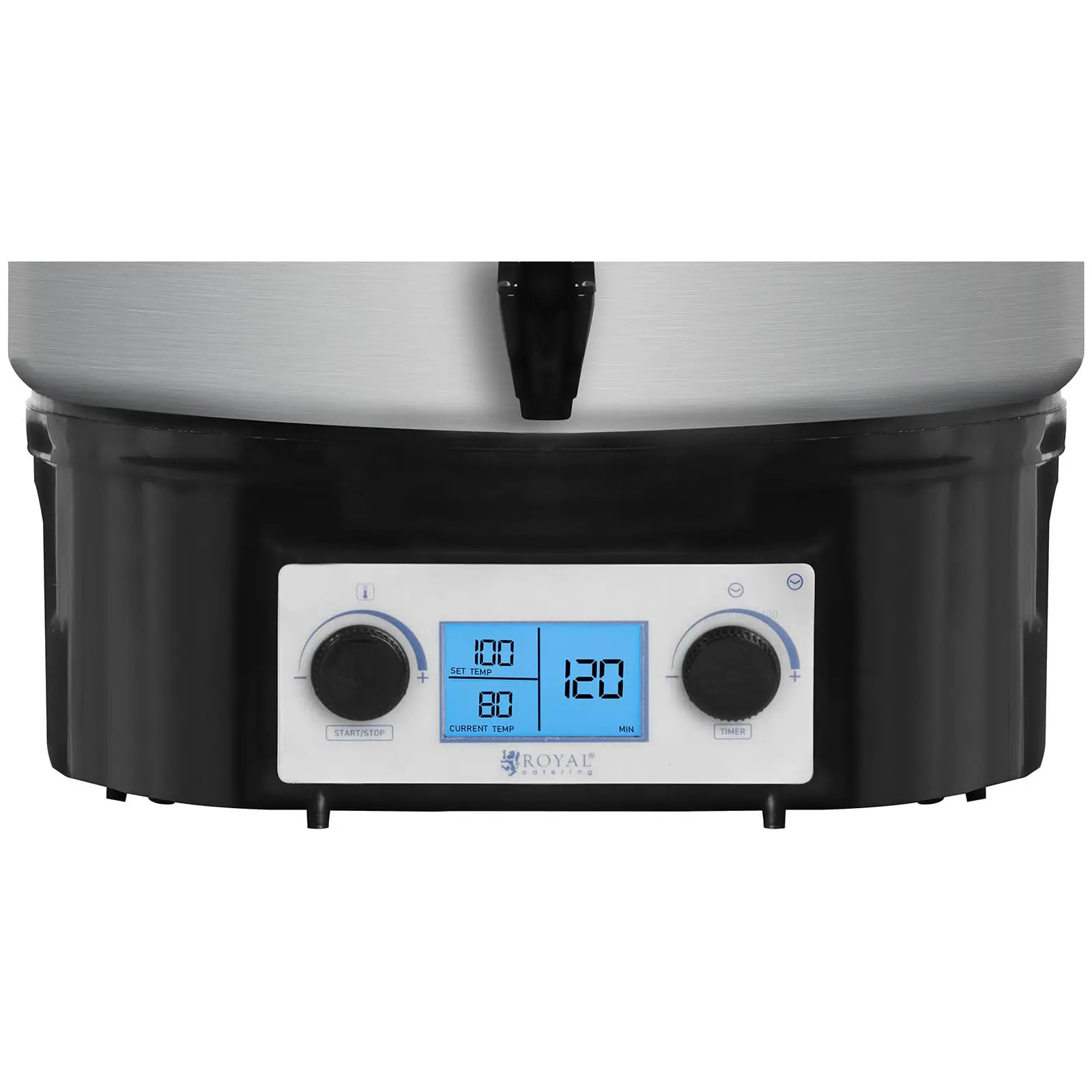 Mulled Wine Warmer - 27 l - Timer - Drain Tap - LCD-Display