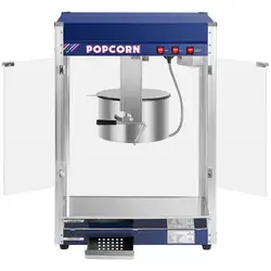 Machine à popcorn bleue - 16 oz - XXL