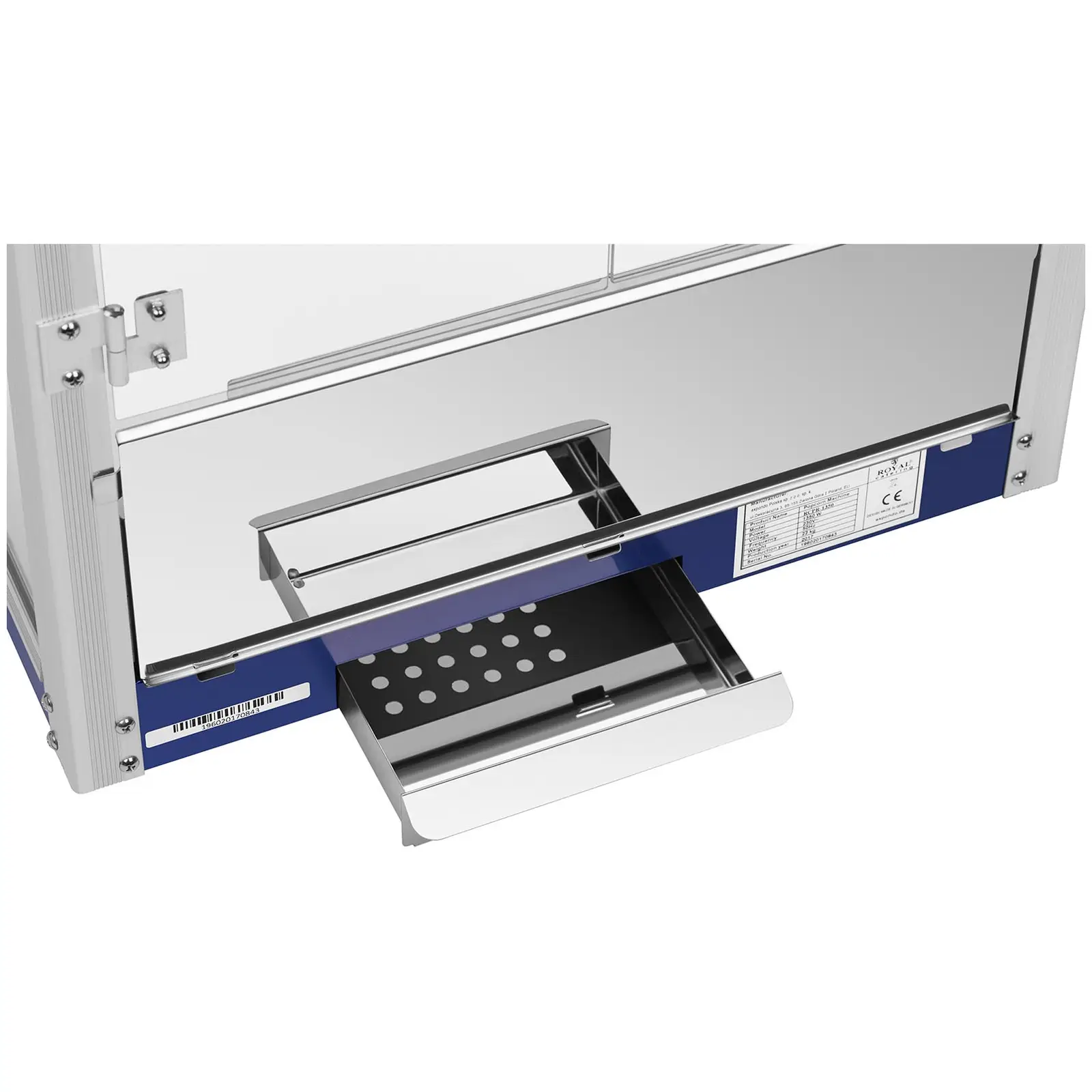Machine à popcorn - Bleue - 8 oz (Tiroir: Non)