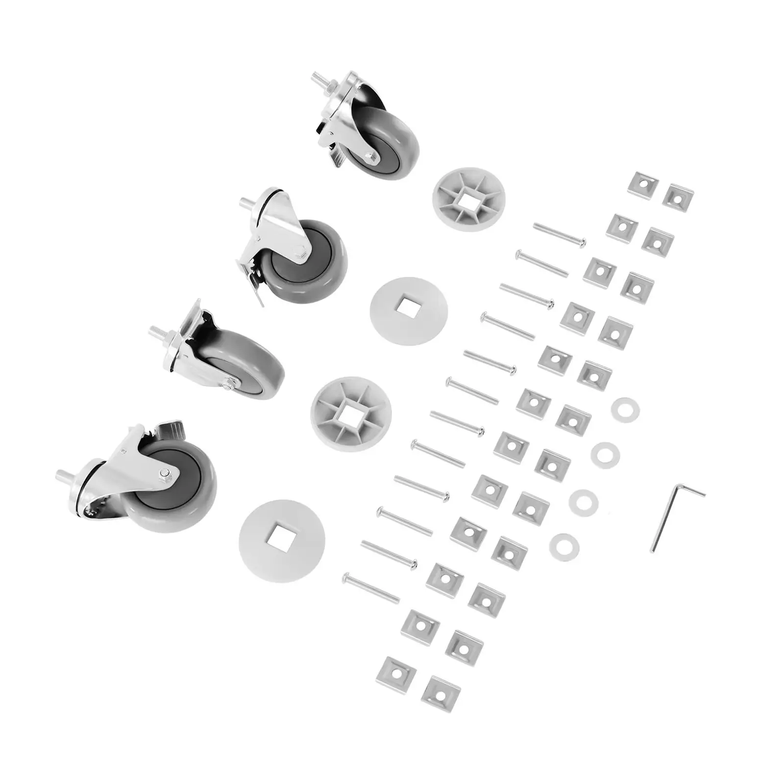 Chariots à plateaux - 16 tablettes (Diamètre roulettes: 100 mm)
