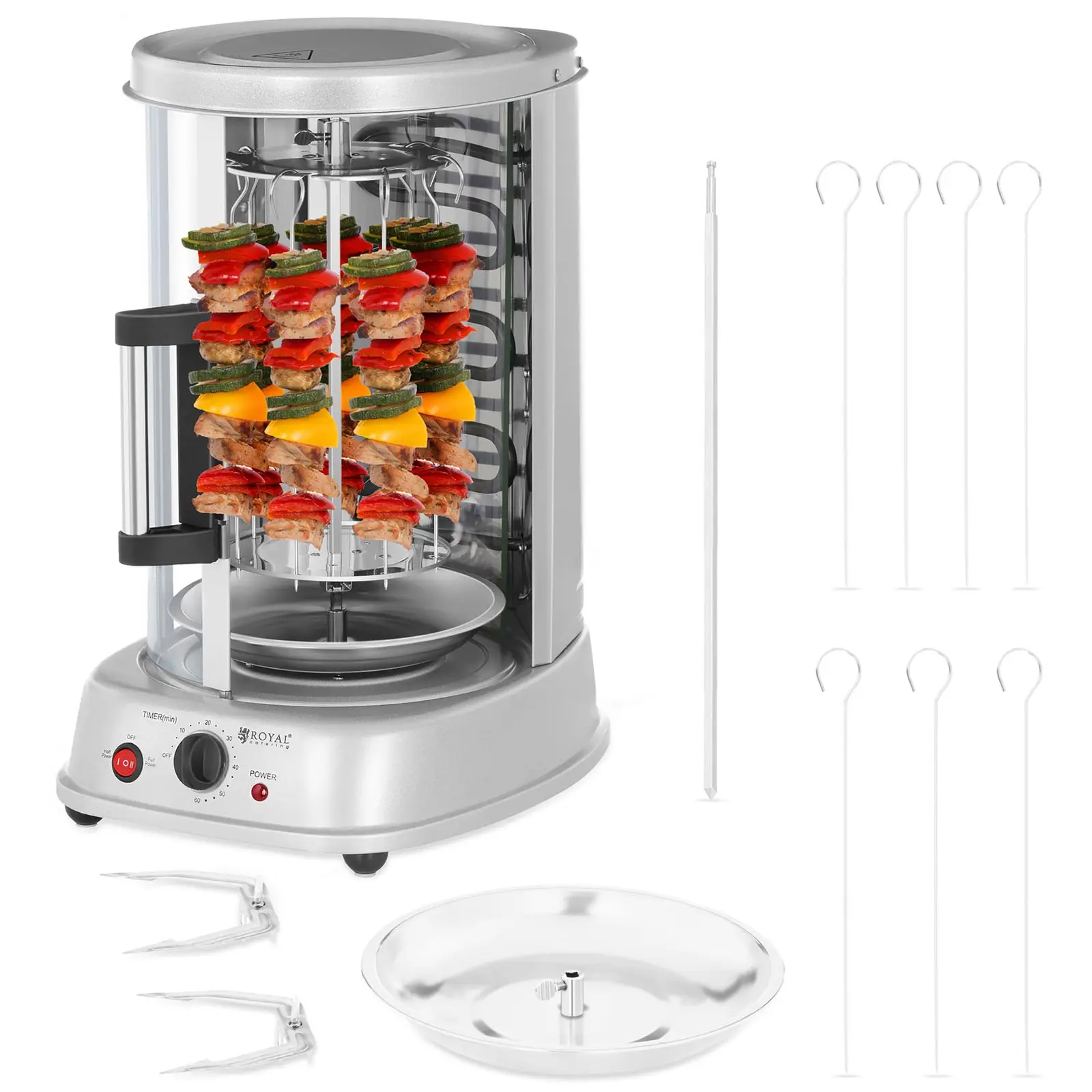 Grill pionowy - 1500 W - 3w1