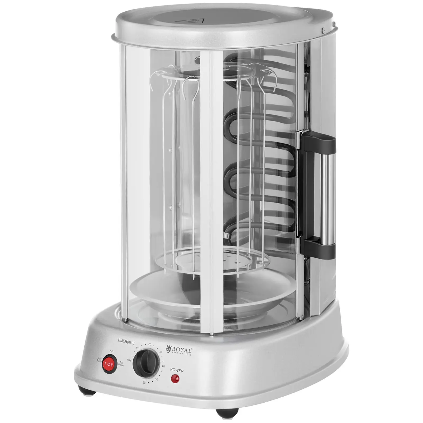 Vertikální gril - 4-v-1 - 1500 W - 21 L (Maximální hmotnost masa: 1.5 kg)
