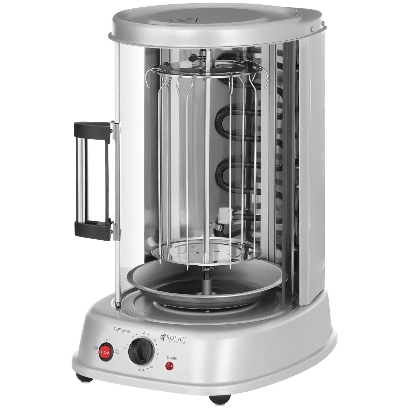 Vertikální gril - 4-v-1 - 1500 W - 21 L (Maximální tloušťka masa: 250 mm)