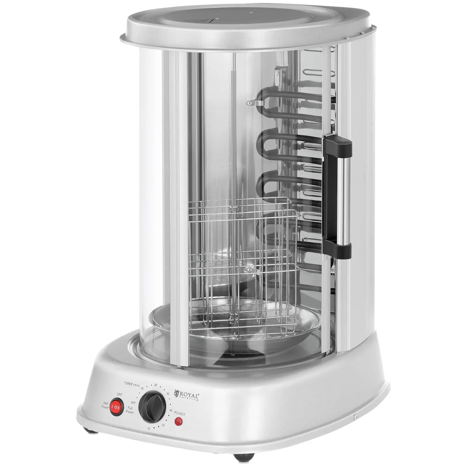 Rôtissoire verticale - 4-en-1 - 1 800 W - 31 l (Poids max. de la viande: 2.5 kg)