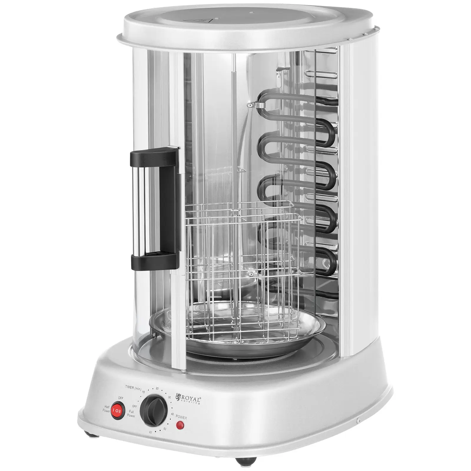 Rôtissoire verticale - 4-en-1 - 1 800 W - 31 l (Poignées amovibles: Oui)