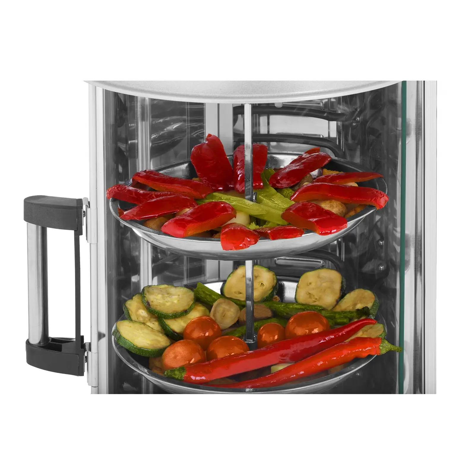 Vertikalgrill - 4-i-1 - 1,800 W - 31 l