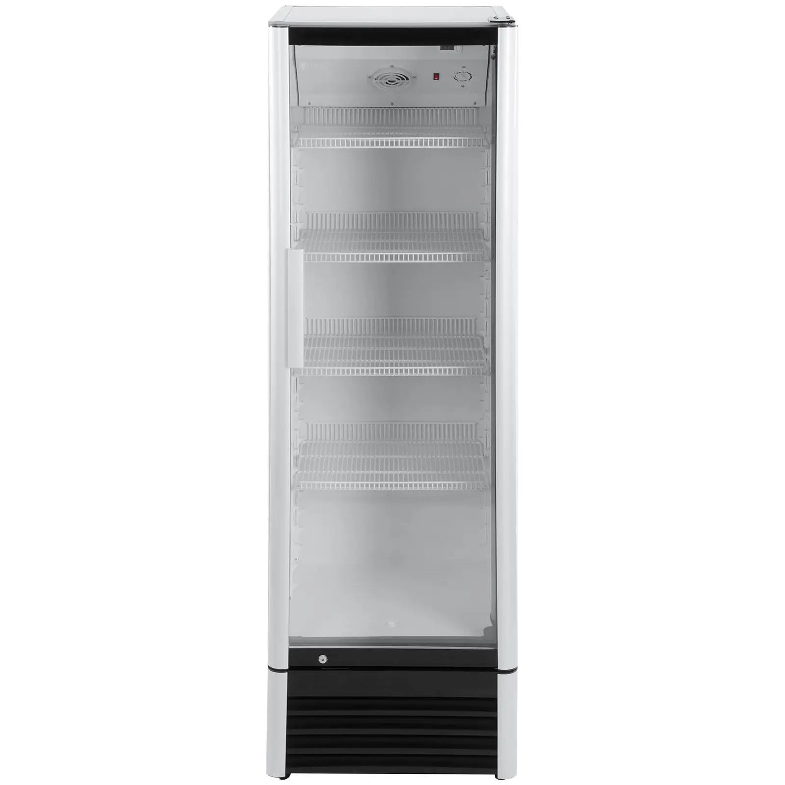 Frigo à boissons - 320 L - LED - Cadre en aluminium