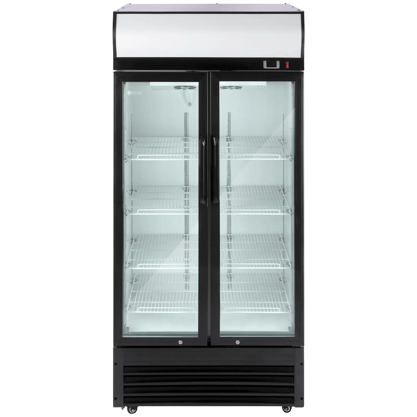 Prosklená chladnička na nápoje - 630 l (Kondenzátor: Ano)