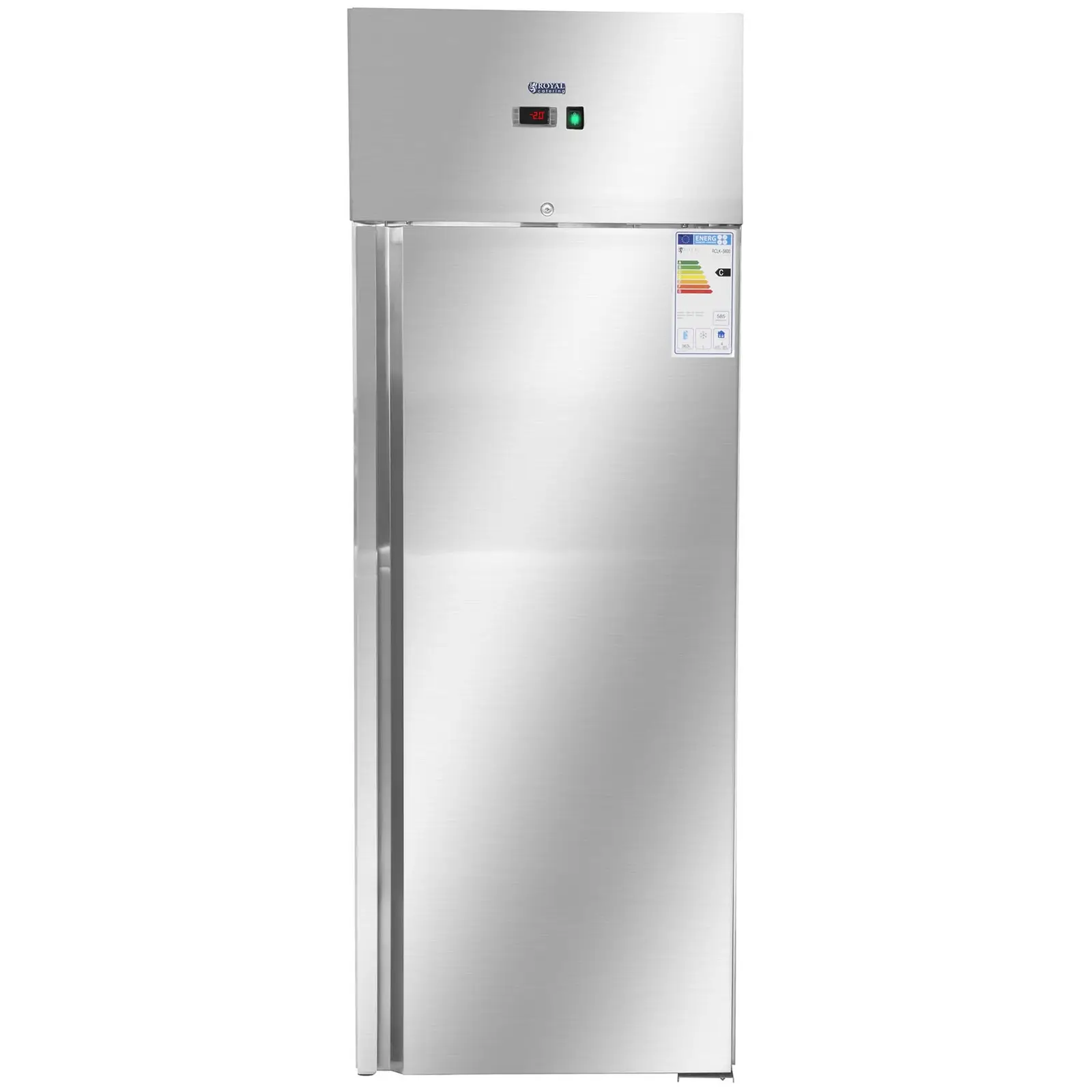 Frigo professionnel - 540 L - acier inox (Puissance acoustique: 45 dB)
