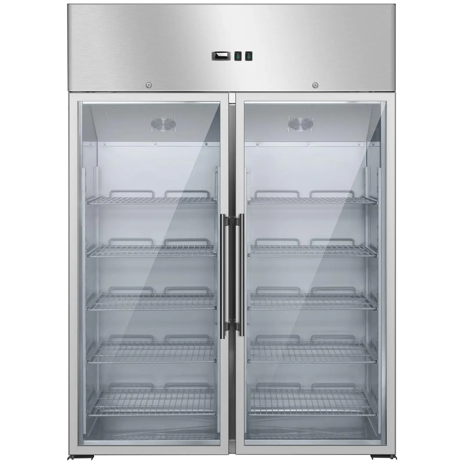 Refrigerador - 984 l - portas de vidro - duplo